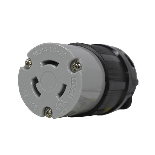 Toma Aérea de Seguridad 20A 2P + T 250V L6-20C EBCHQ