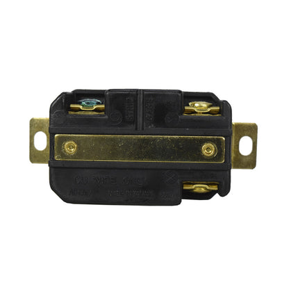 Toma Incrustar de Seguridad 30A 2P + T 250V L6-30R EBCHQ