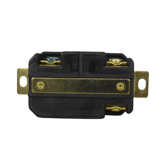 Toma Incrustar de Seguridad 30A 2P + T 250V L6-30R EBCHQ