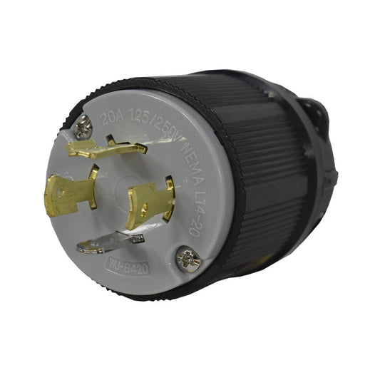 Clavija de Seguridad 20A 3P + T 250V L14-20P EBCHQ