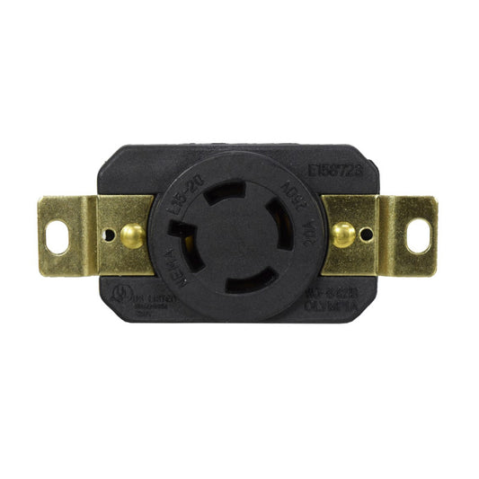 Toma Incrustar de Seguridad 20A 3P + T 250V L15-20R EBCHQ