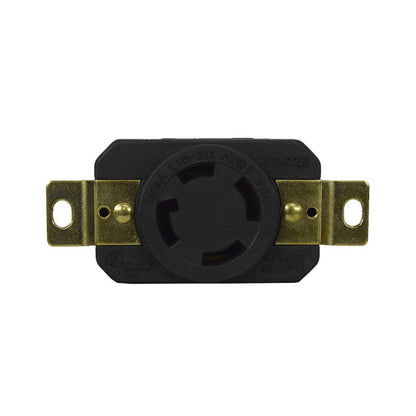 Toma Incrustar de Seguridad 30A 3P + T 250V L15-30R EBCHQ