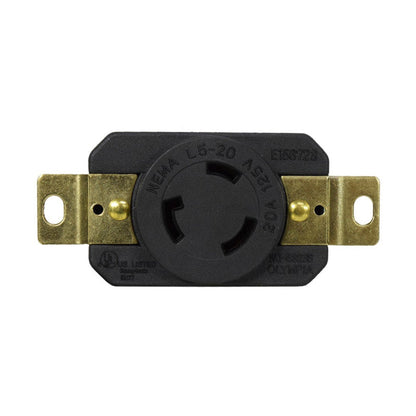Toma Incrustar de Seguridad 20A 2P + T 125V L5-20R EBCHQ