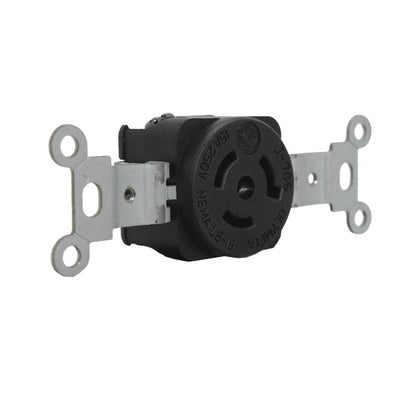 Toma Incrustar de Seguridad 15A 2P + T 250V L6-15R EBCHQ