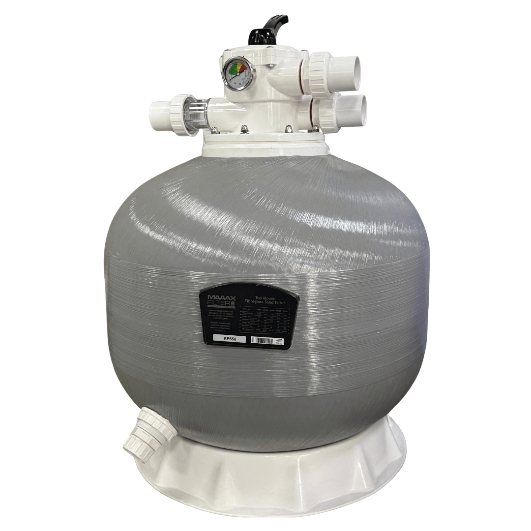 Filtro De Arena ELITE Para Piscina En Fibra de Vidrio Con Valvula Superior de 36" - MAAAXFILTER