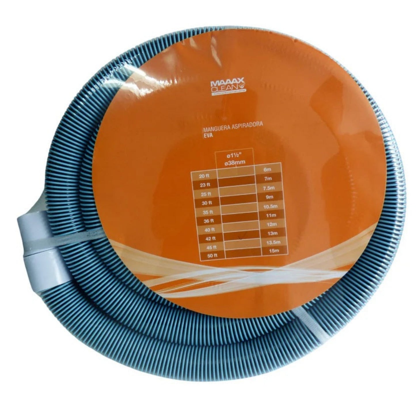 Manguera Flexible Para Aspirar / Limpiafondos De Piscina X 15 Metros - EVA