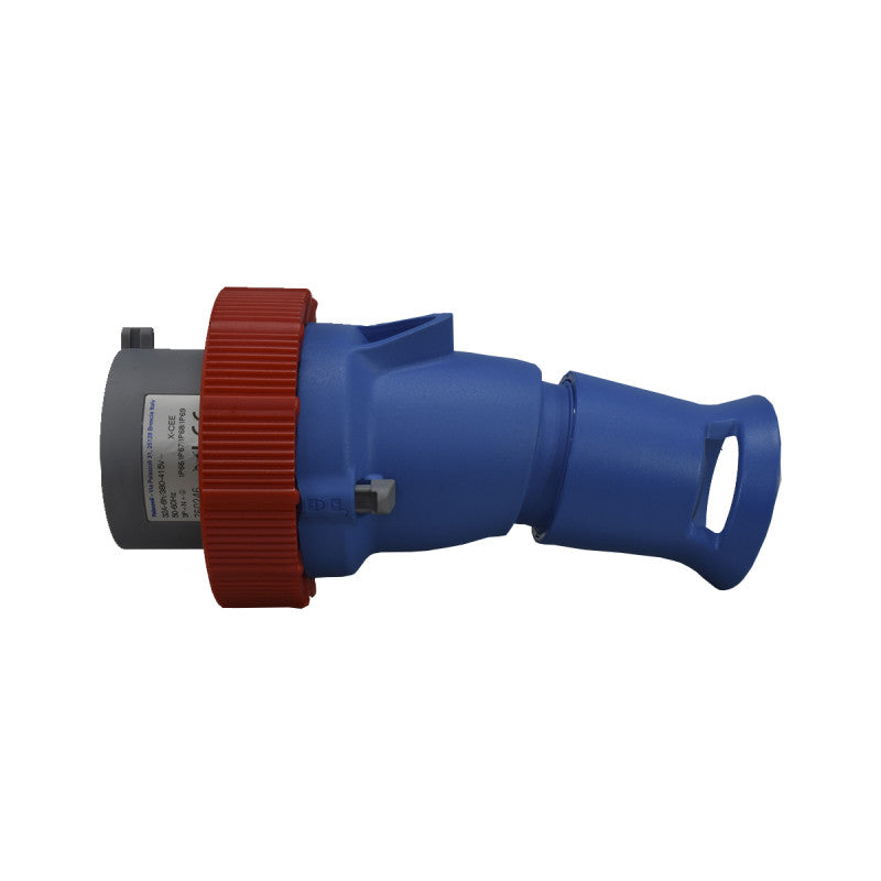Clavija 32A 3P+N+T 6H IP67 400V Rojo X-CEE PALAZZOLI