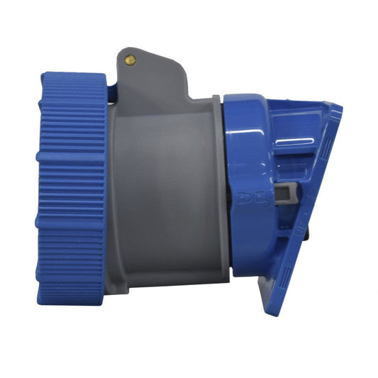 Toma Incrustar 32A 2P + T 6H IP67 230V Azul X-CEE PALAZZOLI