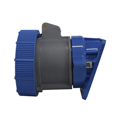 Toma Incrustar 32A 3P + T 9H IP67 230V Azul X-CEE PALAZZOLI