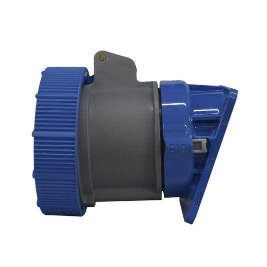 Toma Incrustar 32A 3P + T 9H IP67 230V Azul X-CEE PALAZZOLI