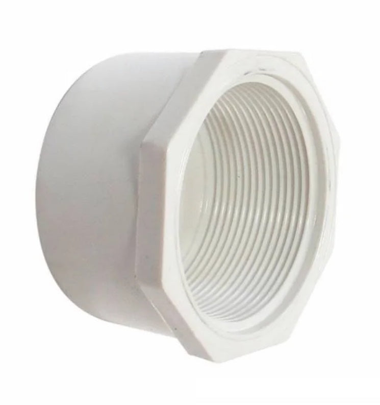 Tapon Roscado PVC Presion SCH 40 3"