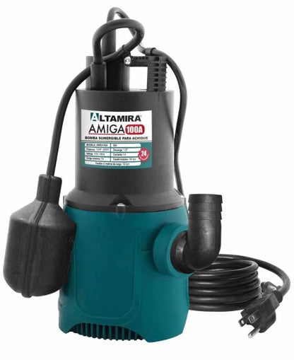 Bomba de Achique AMIGA l 1/2HP l 1,25" l 1x115VAC