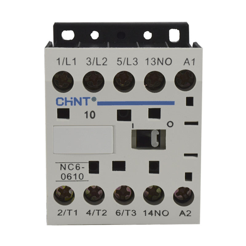 Mini Contactor Auxiliar CHINT 6A AC3 24VAC 3NA+1NA - NC6-0610