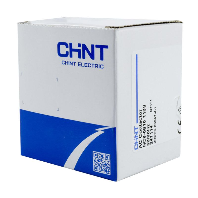 Mini Contactor Auxiliar CHINT 6A AC3 110VAC 3NA+1NA - NC6-0610