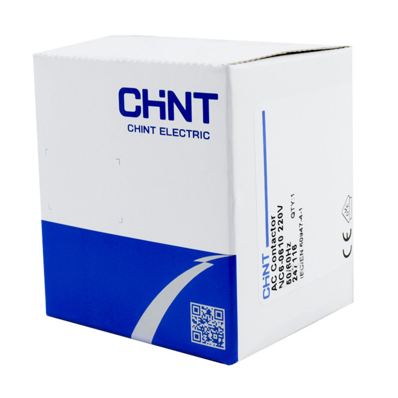 Mini Contactor Auxiliar CHINT 6A AC3 220VAC 3NA+1NA - NC6-0610