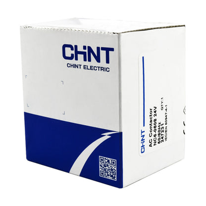 Mini Contactor Auxiliar CHINT 6A AC3 24VAC 2NA+2NC - NC6-0608