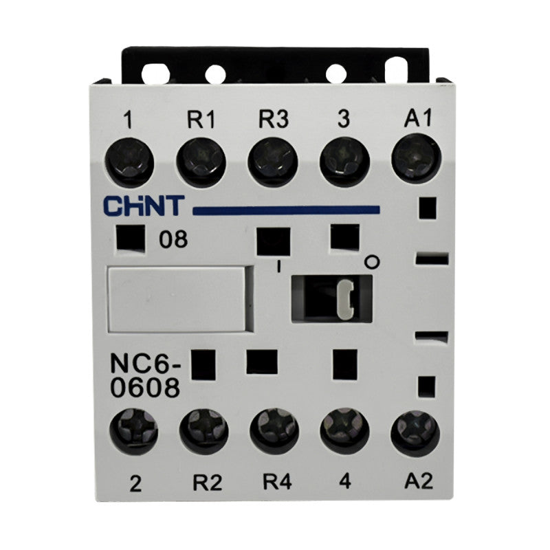 Mini Contactor Auxiliar CHINT 6A AC3 110VAC 2NA+2NC - NC6-0608