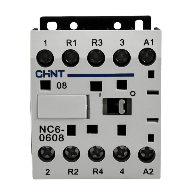 Mini Contactor Auxiliar CHINT 6A AC3 220VAC 2NA+2NC - NC6-0608