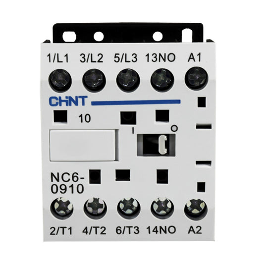 Mini Contactor Auxiliar CHINT 9A AC3 220VAC 3NA+1NA