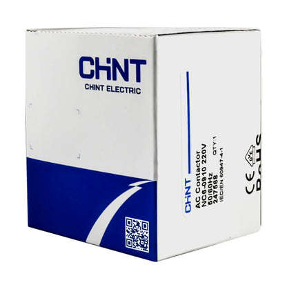 Mini Contactor Auxiliar CHINT 9A AC3 220VAC 3NA+1NA
