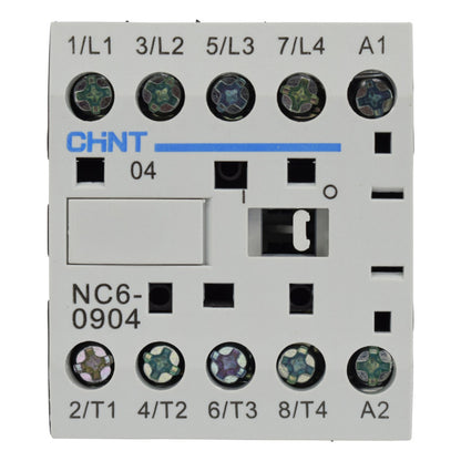 Mini Contactor Auxiliar CHINT 9A AC3 24VAC 4NA