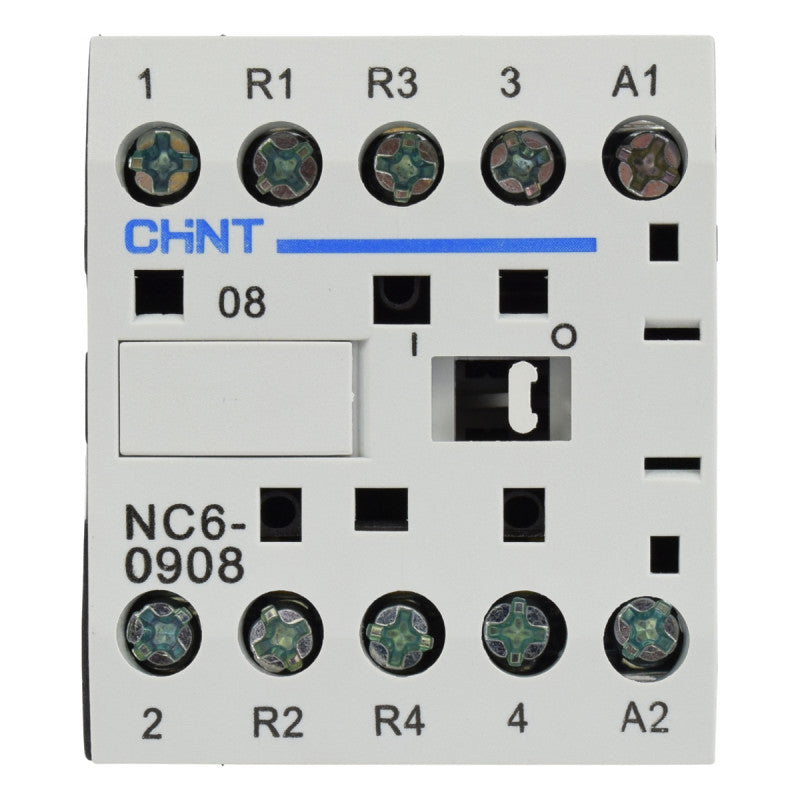 Mini Contactor Auxiliar CHINT 9A AC3 24VAC 2NA+2NC