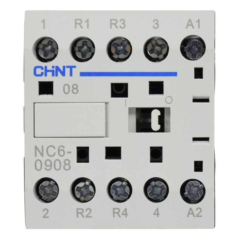 Mini Contactor Auxiliar CHINT 9A AC3 220VAC 2NA+2NC