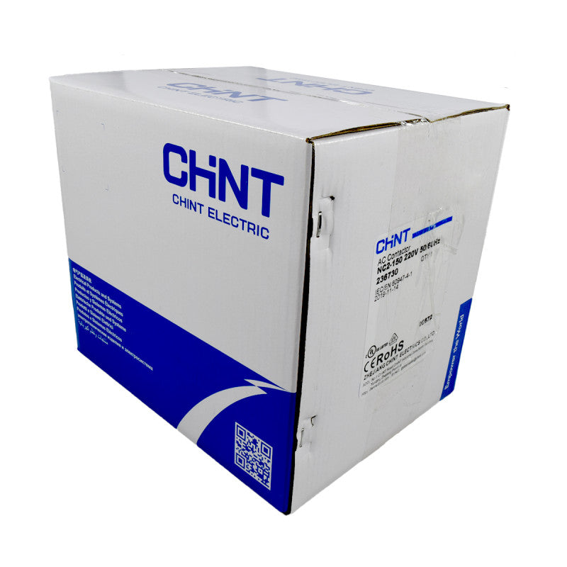 Contactor Chint 150A AC3 Bobina 220VAC - NC2-150