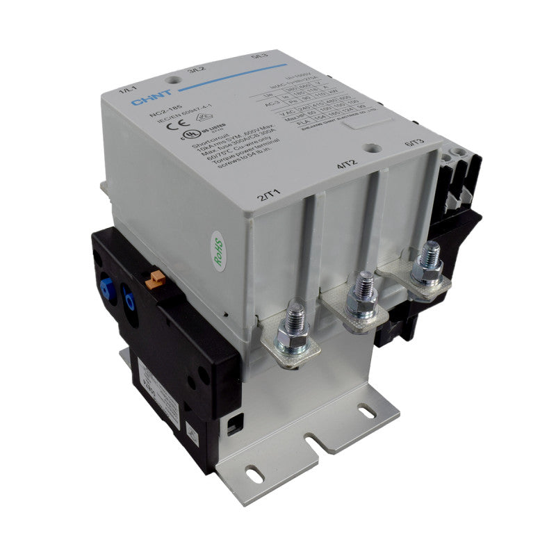 Contactor Chint 185A AC3 Bobina 220VAC - NC2-185