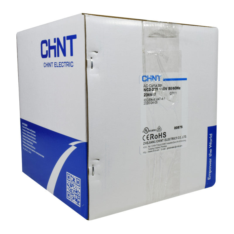 Contactor Chint 225A AC3 Bobina 110VAC - NC2-225