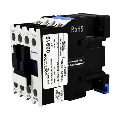 Contactor Chint 18A AC3 Bobina 110VAC - NC1-18
