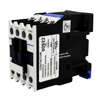 Contactor Chint 18A AC3 Bobina 220VAC - NC1-18