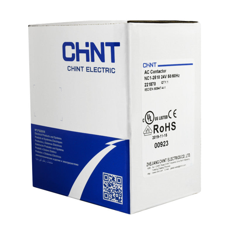 Contactor Chint 25A AC3 Bobina 24VAC - NC1-25