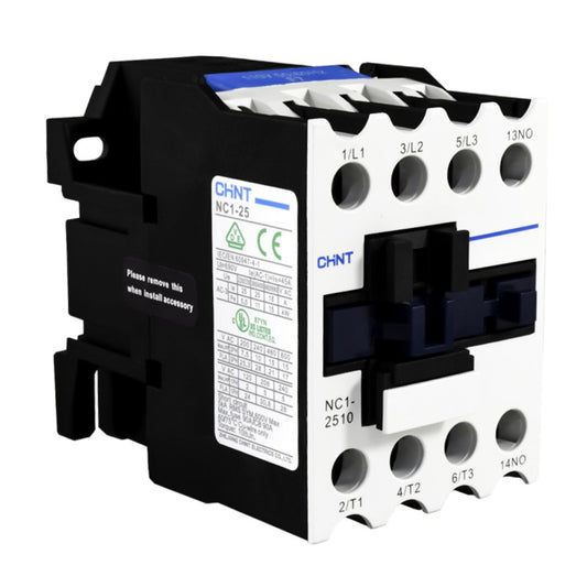 Contactor Chint 25A AC3 Bobina 110VAC - NC1-25