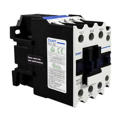 Contactor Chint 32A AC3 Bobina 24VAC - NC1-32