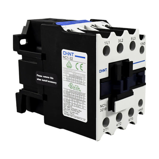 Contactor Chint 32A AC3 Bobina 24VAC - NC1-32
