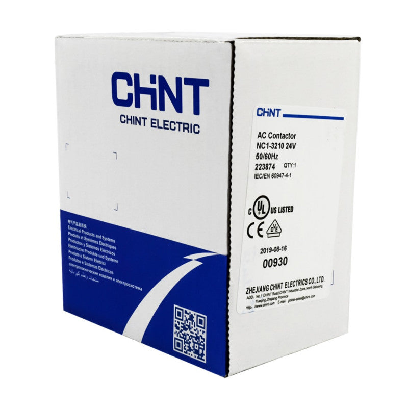 Contactor Chint 32A AC3 Bobina 24VAC - NC1-32