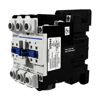 Contactor Chint 40A AC3 Bobina 220VAC - NC1-40