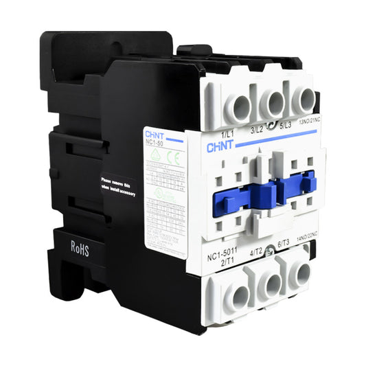 Contactor Chint 50A AC3 Bobina 110VAC - NC1-50