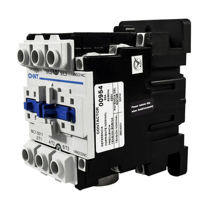 Contactor Chint 50A AC3 Bobina 220VAC - NC1-50