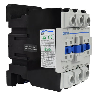 Contactor Chint 65A AC3 Bobina 110VAC - NC1-65