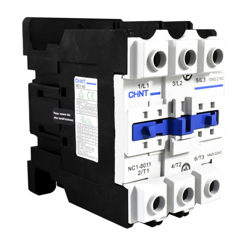 Contactor Chint 80A AC3 Bobina 24VAC - NC1-80