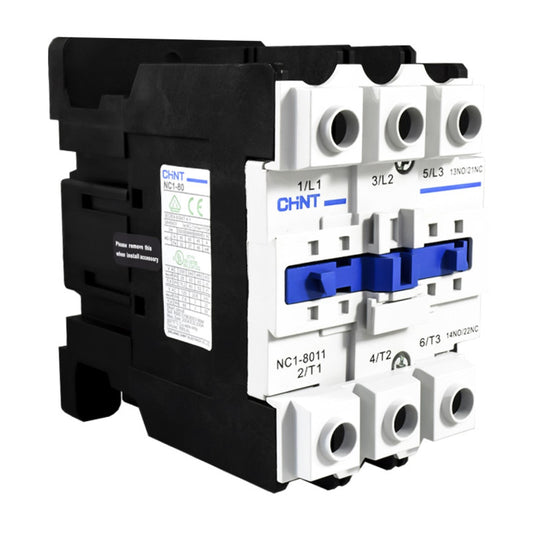 Contactor Chint 80A AC3 Bobina 24VAC - NC1-80