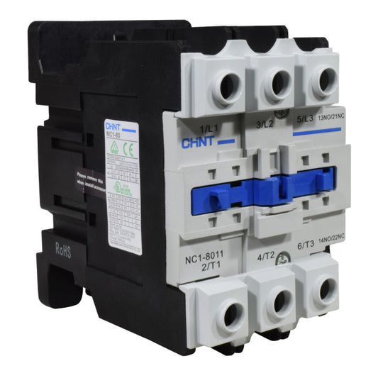 Contactor Chint 80A AC3 Bobina 110VAC - NC1-80