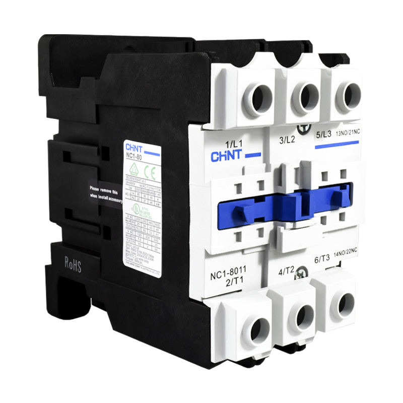 Contactor Chint 80A AC3 Bobina 220VAC - NC1-80