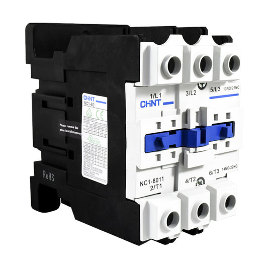 Contactor Chint 80A AC3 Bobina 220VAC - NC1-80
