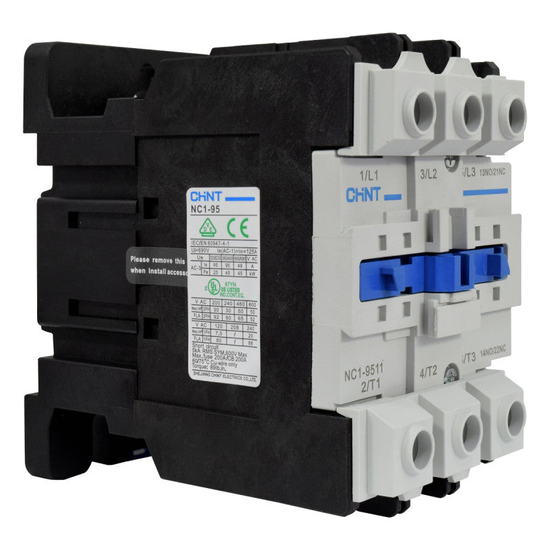 Contactor Chint 95A AC3 Bobina 110VAC - NC1-95
