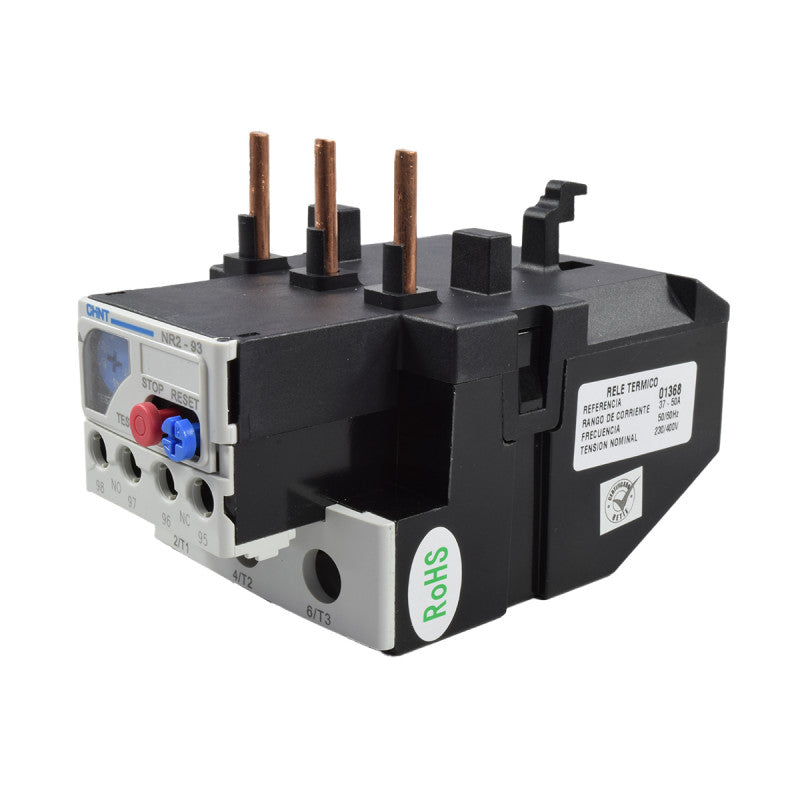 Relé De Sobrecarga Térmico Chint 37 - 50A / NR2-93
