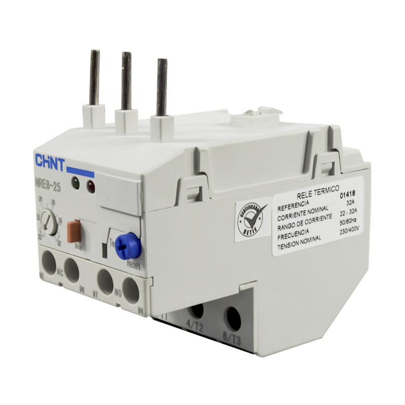 Relé De Sobrecarga Electrónico Chint 22 - 32A / NRE8-25