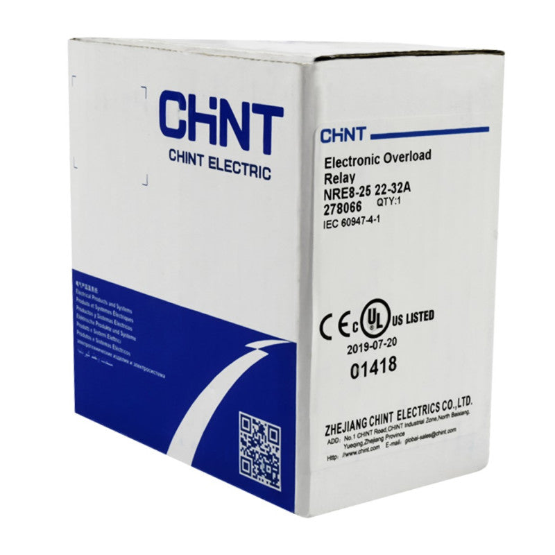 Relé De Sobrecarga Electrónico Chint 22 - 32A / NRE8-25